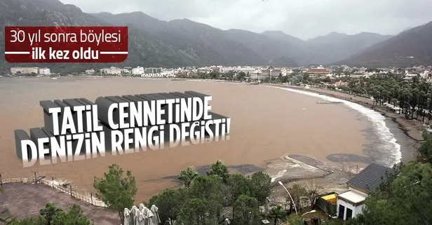 30 yıl sonra böylesi ilk kez oldu! Yer: Marmaris