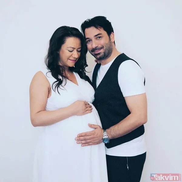 Ozan Çobanoğlu ile Ezgi Sertel ikizlerinin yüzünü ilk kez gösterdi! - 1