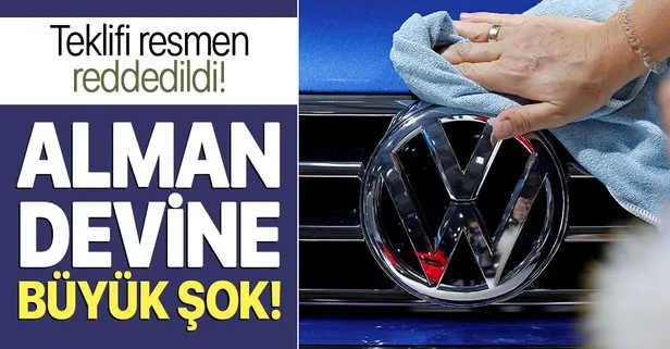 Alman otomobil devi Volkswagen’e büyük şok!