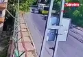 Başakşehir’de içinde yolcu olan İETT otobüsü böyle devrildi! O anlar kamerada