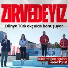 Dünya Etnospor Konfederasyon Başkanı Bilal Erdoğan açıkladı: Türk okçular dünya zirvesinde! Hedef Paris’te madalya