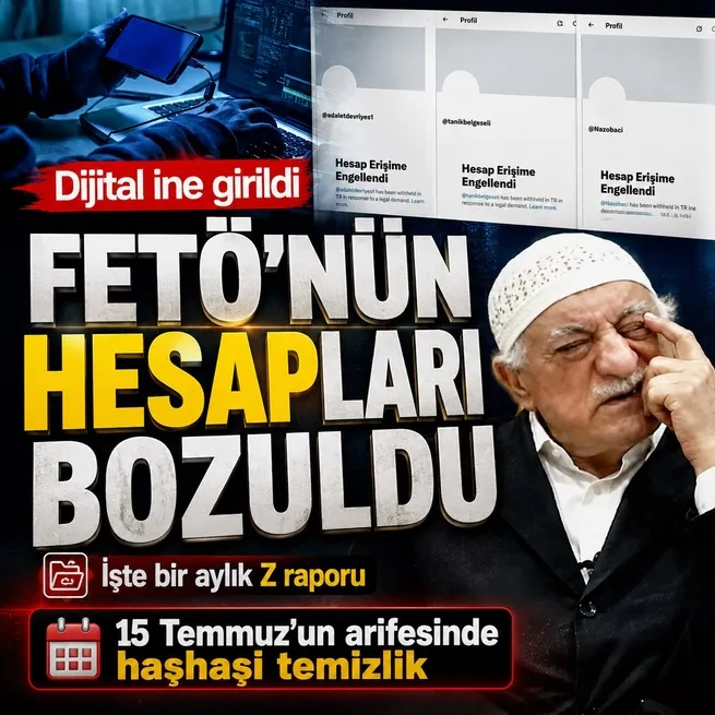 15 Temmuz öncesi 2.702 FETÖcü hesaba erişim engeli: Dijital teröre geçit yok