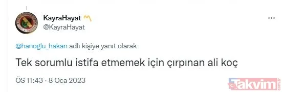 Galatasaray'ın Kadıköy galibiyeti Fenerbahçe'yi karıştırdı! Sarı-Lacivertli taraftarlardan istifa çağrısı - 11