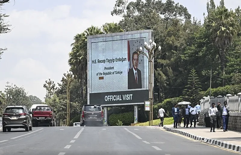 ADDİS ABABA ERDOĞAN'I BEKLİYOR-1