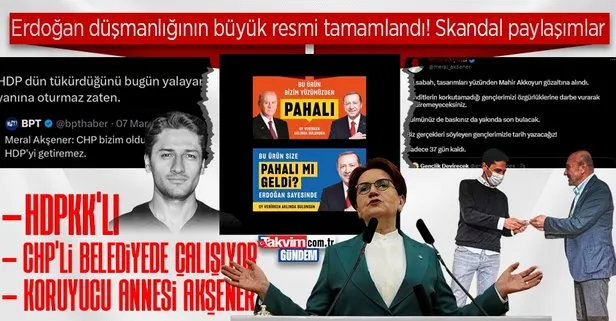 ‘Erdoğan sayesinde’ etiketleriyle Başkan Erdoğan ve Bahçeli düşmanlığı yapan Mahir Akkoyun 7’li koalisyonun ortağı HDPKK sempatizanı çıktı