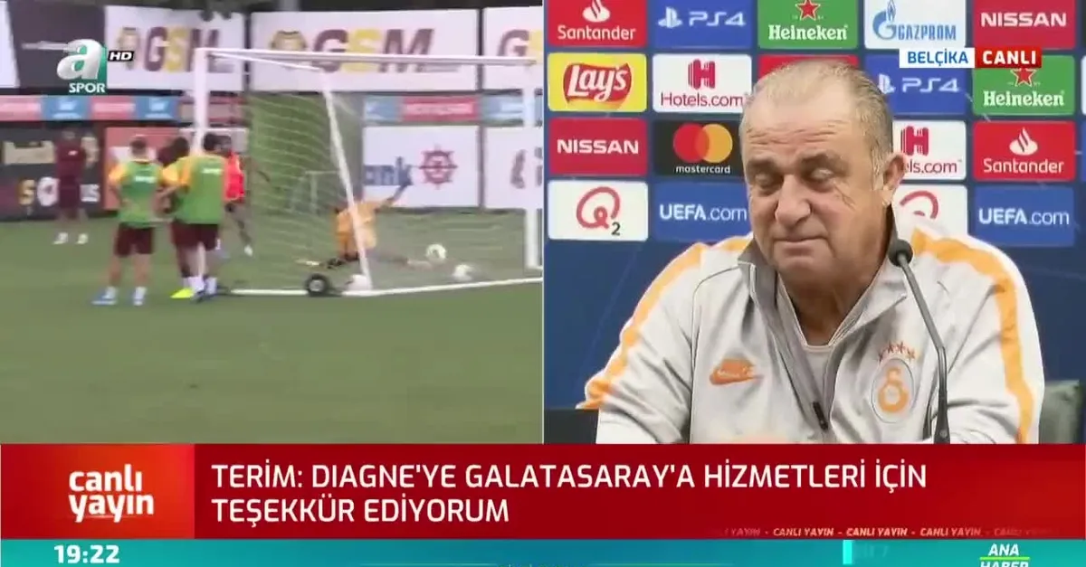 Fatih Terim basın toplantısında İtalyanca döktürdü!