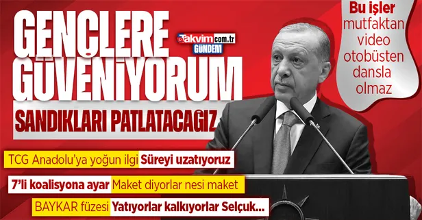 Eskişehir'de gençlerle iftar! Başkan Erdoğan'dan önemli açıklamalar... TCG Anadolu'da ziyaret süresi uzadı