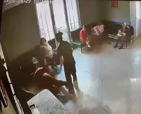 Beylikdüzü’nde skandal görüntü: Bakımevi çalışanı 2 hastayı darbedip yüzüne tükürdü