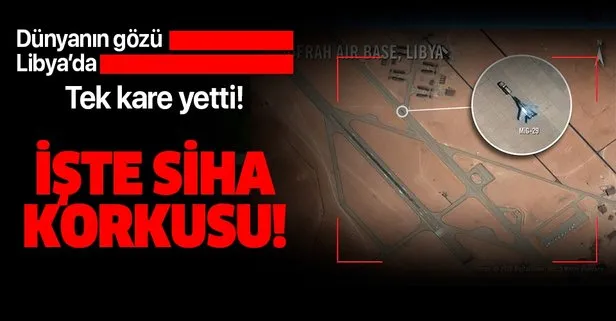 İşte Türk SİHA’sı korkusu! Rusya Libya’ya 8 uçak gönderdi!