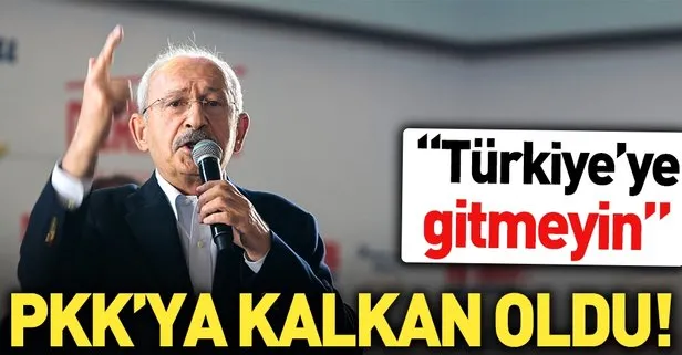 Kılıçdaroğlu teröristlere kol kanat gerdi