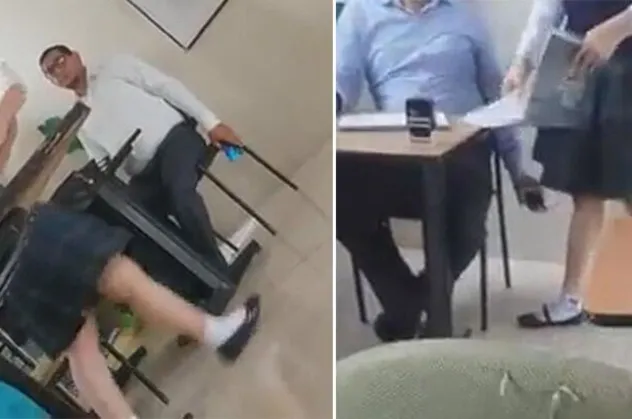 Ekvador'u ayağa kaldıran sapık öğretmen! Öğrencilerinin etek altı görüntülerini...