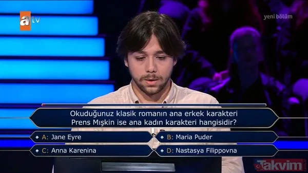 Kenan İmirzalıoğlu'nun sunduğu Kim Milyoner Olmak İster'de 300 bin TL’lik Osmanlı sorusu geceye damga vurdu! - 20