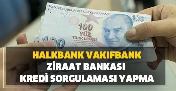 Ziraat Bankası ve Halk Bankası tarafından kredi vatandaşlara verilmeye başladı