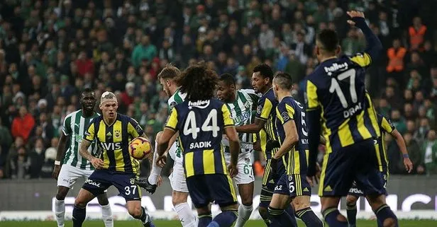 Fener’in bahtı kara | Bursaspor 1-1 Fenerbahçe
