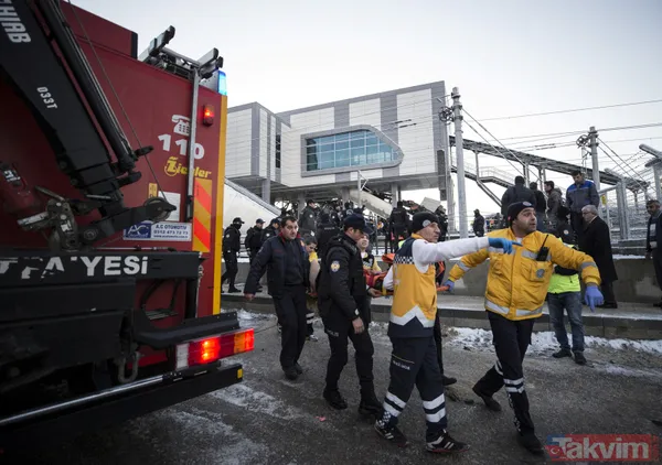 Son dakika: Ankara'da tren kazası! Yüksek Hızlı Tren ile banliyö treni çarpıştı - 38