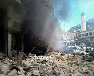 Rejim güçleri bombaladı
