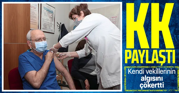 SON DAKİKA: CHP Genel Başkanı Kemal Kılıçdaroğlu ikinci doz koronavirüs aşısını oldu