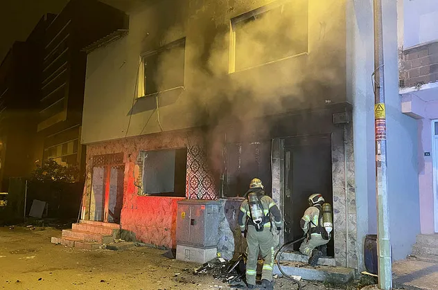 Bursa'da akılalmaz olay! 5 gün önce ateşe verdiği binayı şimdi de patlatmaya çalıştı!