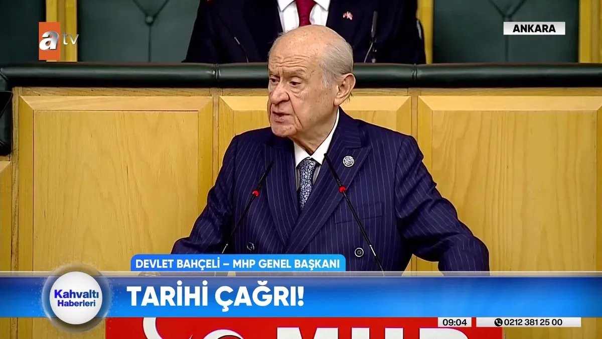 MHP Lideri Devlet Bahçeli'den Abdullah Öcalan açıklaması!