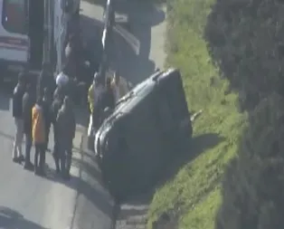 TEM’de kaza: Trafik yoğun!