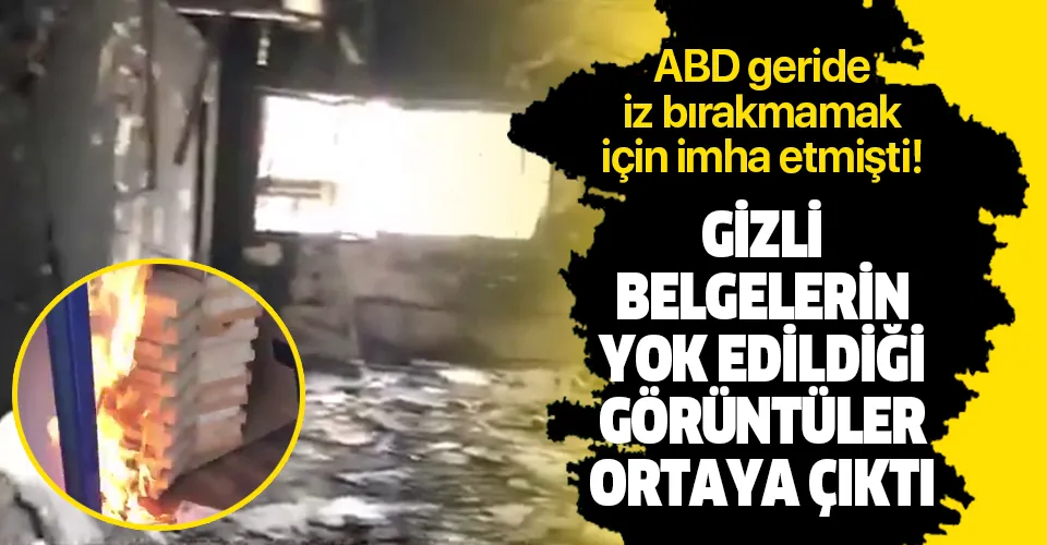 ABD'nin gizli belgeleri yaktığı Fransız Lafarge fabrikası bombalanmadan önce görüntülenmiş!
