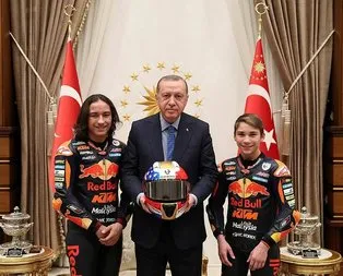 Şampiyondan Erdoğan’a hediye