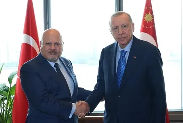 Başkan Erdoğan Karim Khan’ı kabul etti