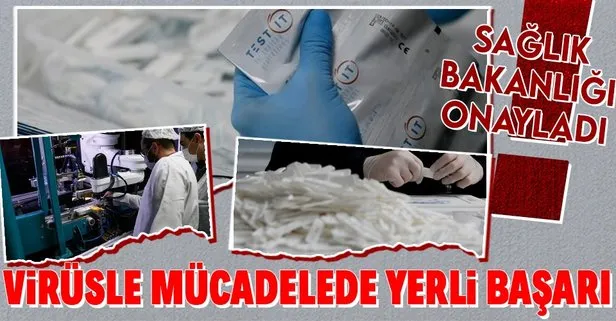 Sağlık Bakanlığı onayladı! Türkiye’de üretilen koronavirüs test kiti 5 dakikada sonuç veriyor
