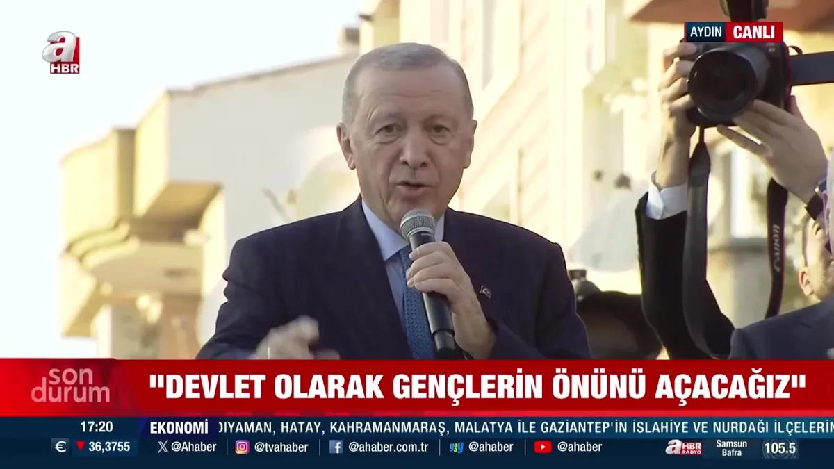 Başkan Erdoğan Aydın’da