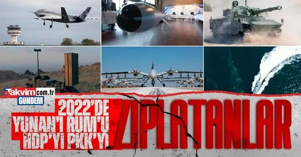 2022’ye Türk savunma sanayisi damga vurdu! Kızılelma, MMU, TCG Ufuk, Tayfun füzesi