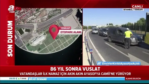 Ayasofya Camii nerede? Ayasofya Camii'ne nasıl gidilir? İşte ulaşım seçenekleri...