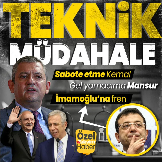 Ahlatlıbeldeki halef selef zirvesinin şifreleri! Özgür Özelden Ekrem İmamoğluna teknik müdahale: Mansur Yavaş ve Kılıçdaroğlu...