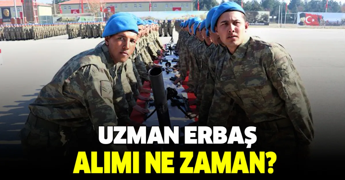 Uzman çavuş ve uzman onbaşı alımı ne zaman yapılacak? JGK, KKK uzman ...