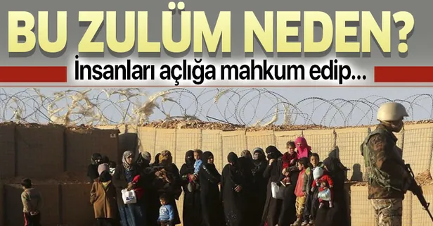 "Esed rejimi Rukban kampını kasten açlığa mahkum ediyor"