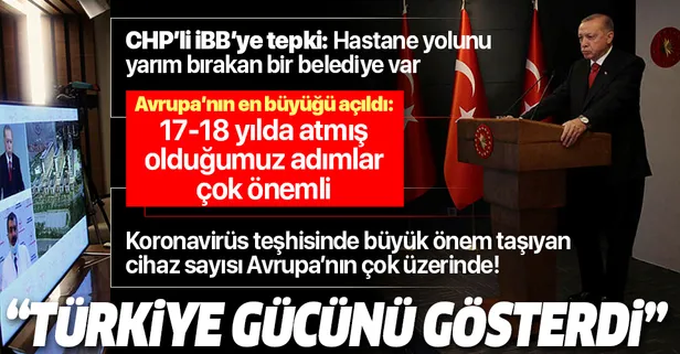 Son dakika: Başkan Erdoğan'dan Başakşehir Şehir Hastanesi açılışında önemli açıklamalar