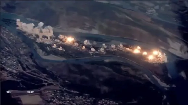 Dünya bu görüntüleri konuşuyor! ABD, 36 bin kilo bomba ile DEAŞ'ı bombaladı!-2