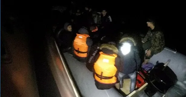 Son dakika: Çanakkale’den yasa dışı yollarla Yunanistan’a geçmek isteyen 37 kaçak göçmen yakalandı