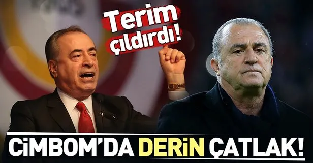 Galatasaray’da derin çatlak! Fatih Terim,  Mustafa Cengiz’le karşı karşıya...