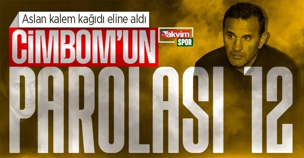 Cimbom’un parolası 12: Zirvede yer alan Galatasaray kağıdı kalemi eline aldı!