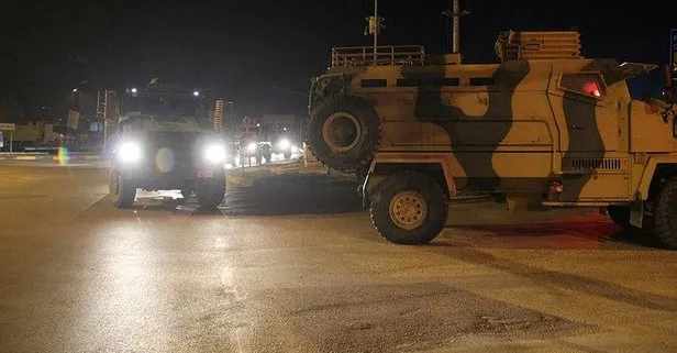 Suriye sınırına askeri araç ve komando takviyesi