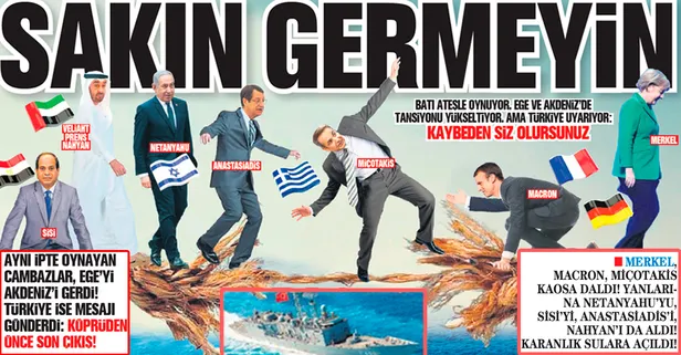 Ege ve Akdeniz'de ataşle oynayan Batılı devletlere Türkiye'den net uyarı: Sakın germeyin kaybeden siz olursunuz