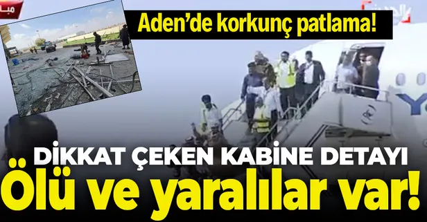 SON DAKİKA: Yemen'de Aden Havalimanı'nda patlama: Ölü ve yaralılar var