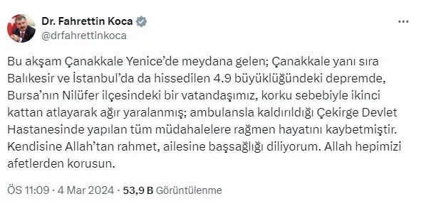 Son dakika: İstanbul'da hissedilen deprem! | AFAD KANDİLLİ RASATHANESİ SON DEPREMLER-4