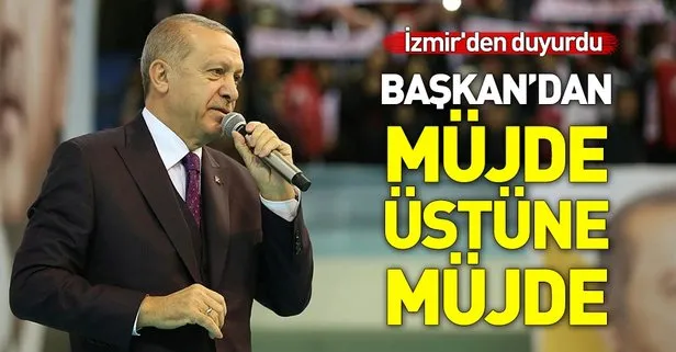 Son dakika: Başkan Erdoğan İzmir ilçe belediye başkan adaylarını açıkladı