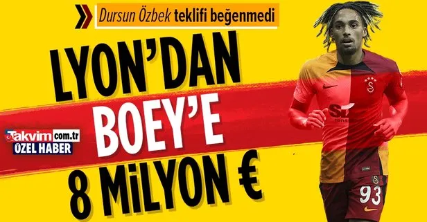 Lyon’dan Sacha Boey’e teklif! Dursun Özbek ve kurmayları reddetti