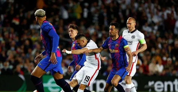 Gecenin sürprizi! Barcelona 2-3 Eintracht Frankfurt | MAÇ SONUCU