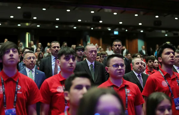 Son dakika: Başkan Erdoğan'dan 53. TÜBİTAK Lise Öğrencileri Araştırma Projeleri Ödül Töreni'nde önemli açıklamalar-5