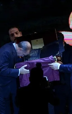 Cumhurbaşkanı Erdoğan'a hediye edildi!