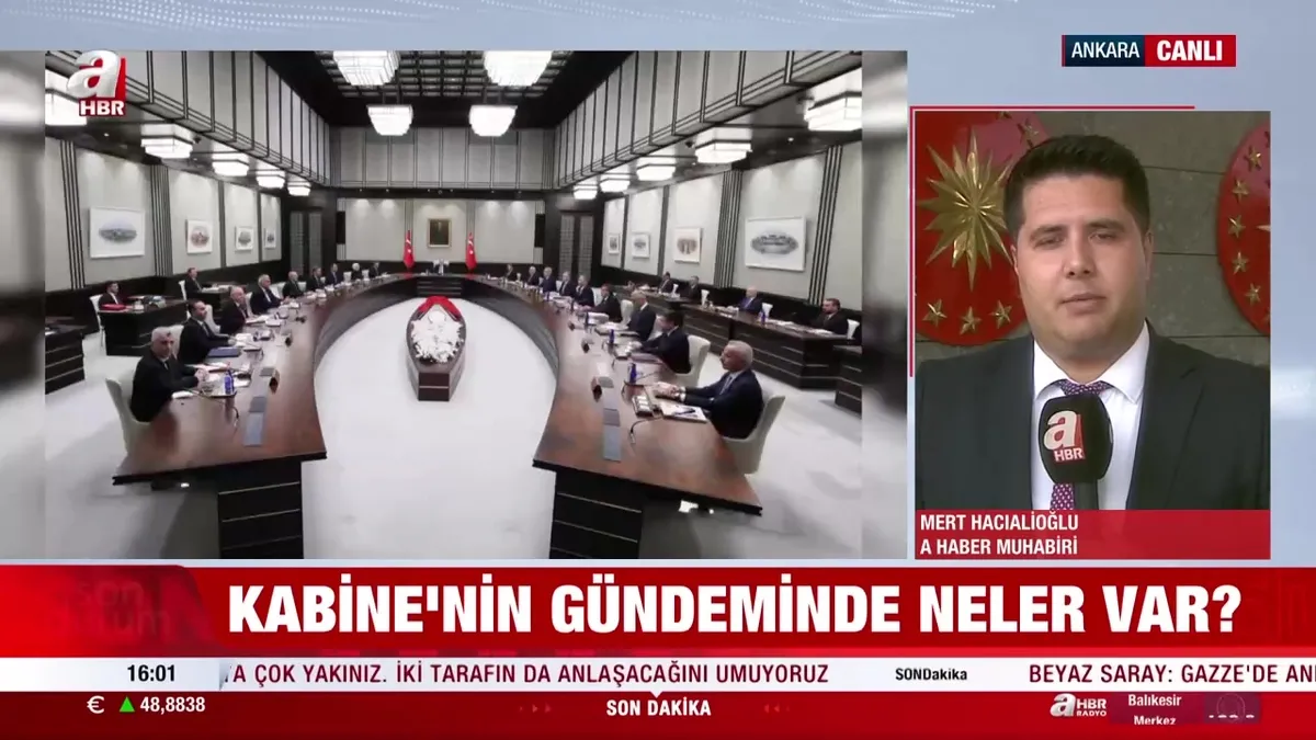 Kabine Toplantısı başladı