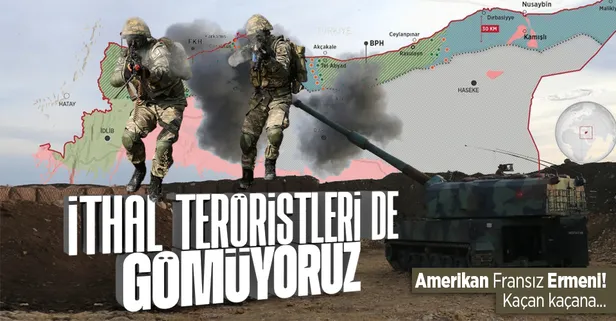 İthal teröristleri de gömüyoruz! Türkiye'nin PKK'ya yönelik kara operasyonu öncesi yabancı teröristleri korku sardı